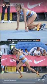 Alica Schmidt expresses her excitement | Instagram@alicasmd