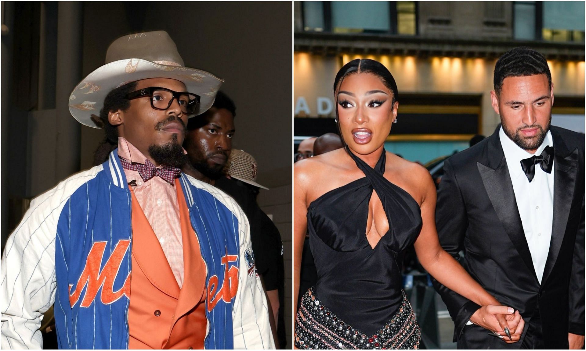 Cam Newton delivers icy forecast for Klay Thompson and Megan Thee Stallion