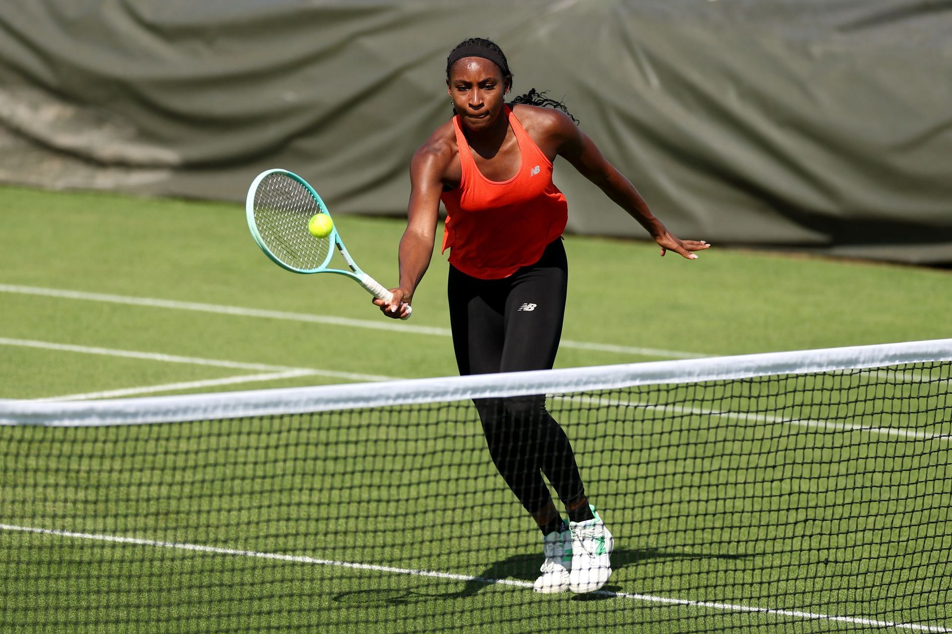 Coco Gauff pictured at the 2025 Wimbledon Championships | Image Source: Getty