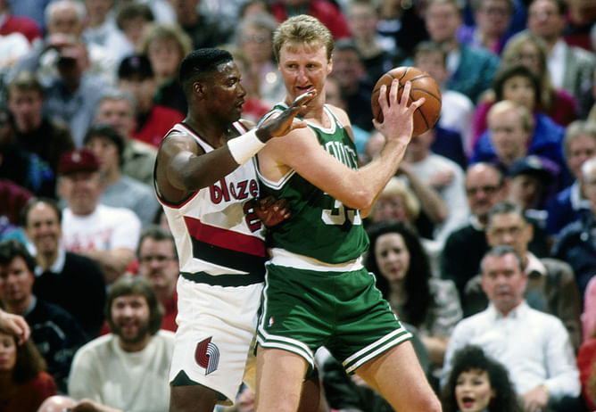 "Rolled up his sleeves and made about 15 in a row" - Paul George once raved about Larry Bird's amazing shooting skills during his Pacers tenure
