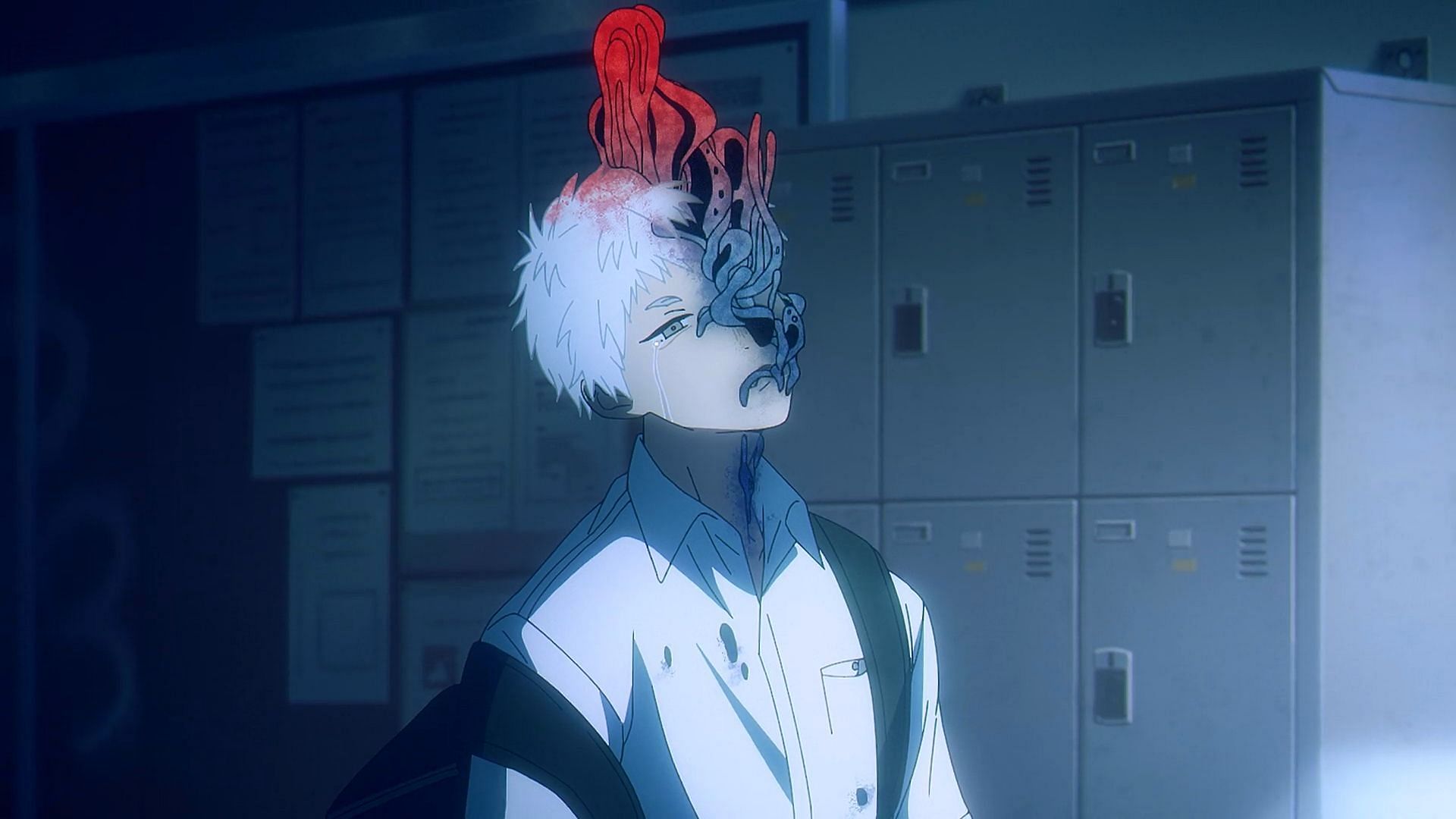 The entity seeps out of Hikaru&#039;s body (Image via CygamesPictures)
