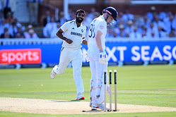 Jasprit Bumrah castles Harry Brook for 11 with a nip-backer on Day 1 of ENG vs IND 2025 3rd Test [Watch]