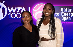 Coco Gauff's boyfriend Jalen and mom Candi react as American turns heads in chic cowgirl outfit at Beyoncé concert