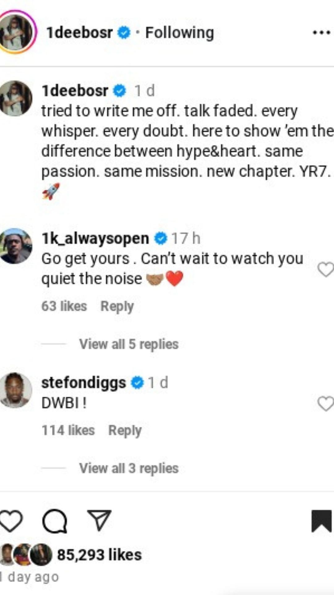 Stefon Diggs sends 4-word message as Deebo Samuel claps back at critics in Instagram rant ahead of starting year 7 with new team Commanders