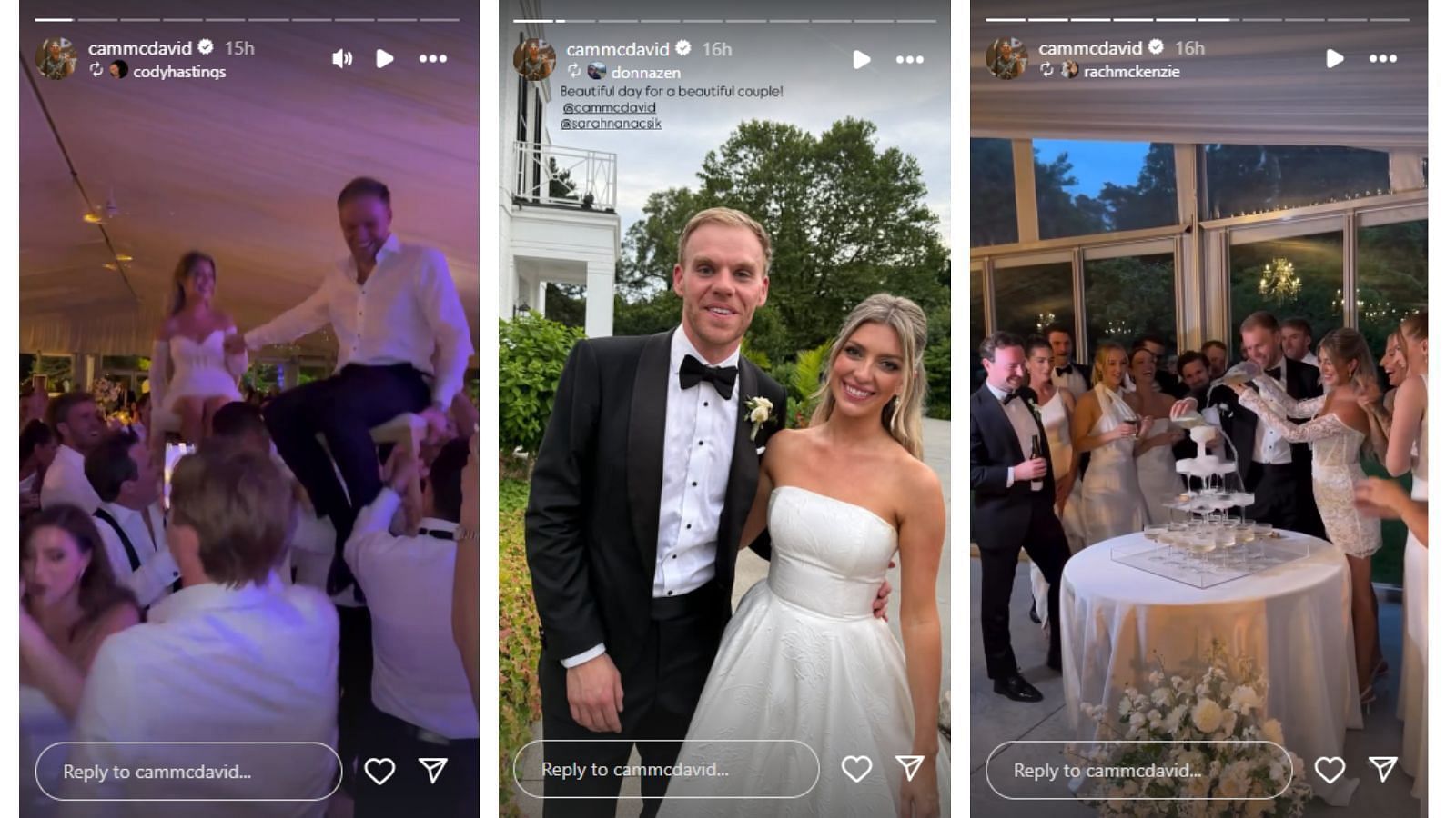 via Instagram/@cammcdavid