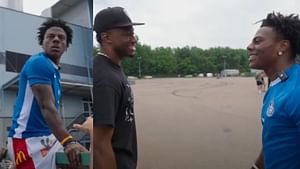 "Speed way faster than every QB in the league": Fans react as IShowSpeed beats NFL quarterback Robert Griffin III in a race twice