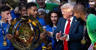 “I wasn’t expecting him” - Reece James reveals what Donald Trump told him while lifting Club World Cup trophy with Chelsea players