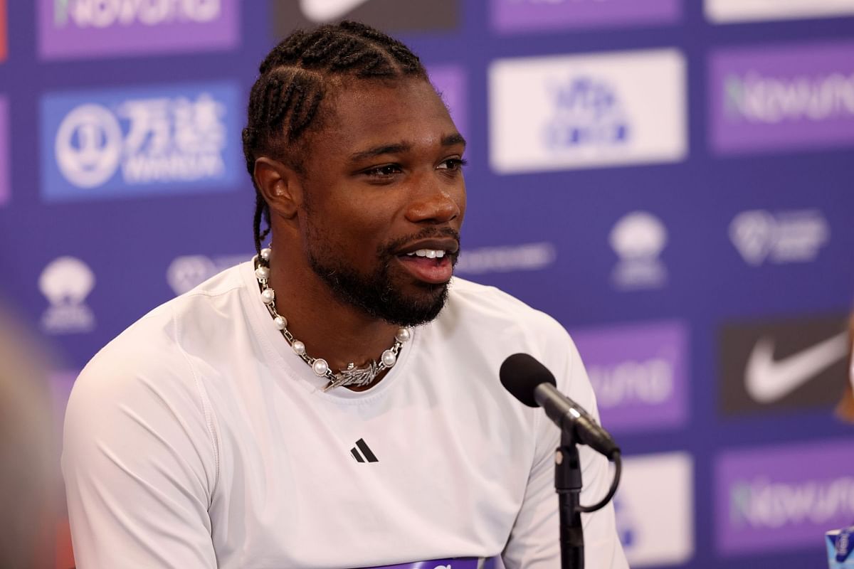 "Someone needs to take it from me"- Despite bye, Noah Lyles weighs in on defending title at US National Track and Field Championships