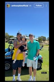 Screenshot from Kim's Instagram story / IG: @anthonykimofficial