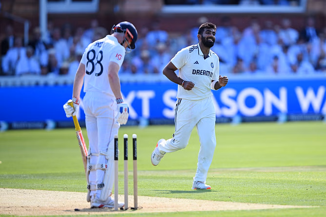 "Jasprit Bumrah finds a gap even if there is none" - Saba Karim on seamer's dismissal of Harry Brook on Day 1 of ENG vs IND 2025 3rd Test