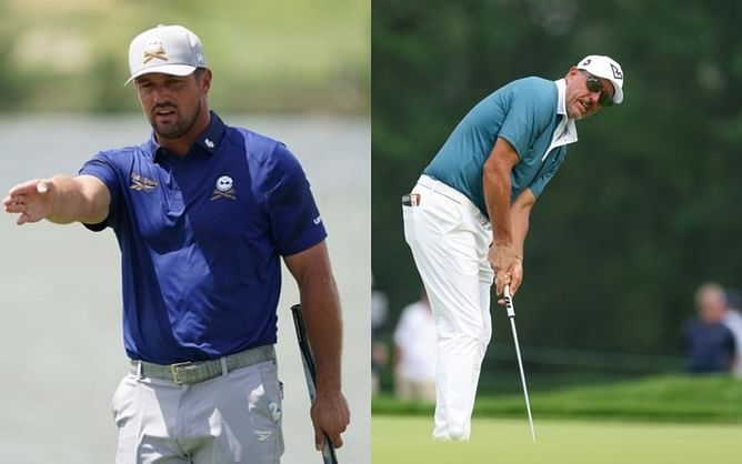 Bryson DeChambeau gets honest about Phil Mickelson's viral flop shot at LIV Golf Virginia