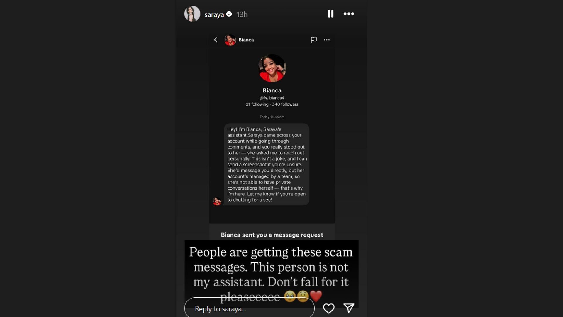 The former WWE star sent fans an important message (Image via her Instagram handle)