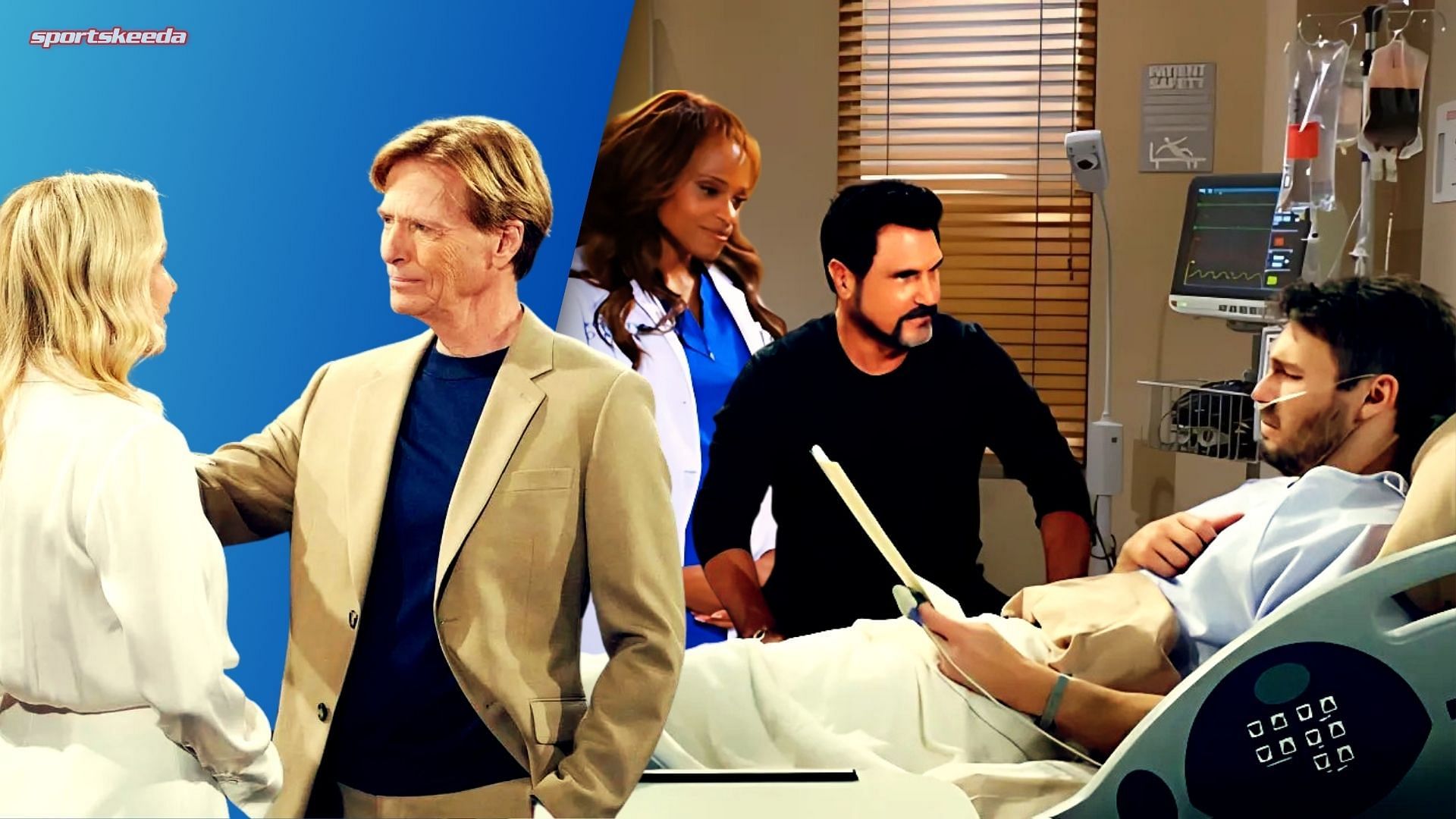 A still from The Bold and The Beautiful (Custom cover edited by Sportskeeda, images via CBS)
