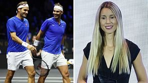 Rafael Nadal's sister Maribel reacts to Roger Federer & her brother's memorable reunion at Spaniard's tennis academy