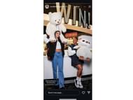 'Toni with Jordan Chiles at Dave & Buster's (Image via Instagram/ @tonibreidinger)