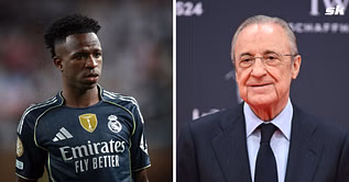 Real Madrid president Florentino Perez wants 25-year-old Premier League star to replace Vinicius Jr if he decides to leave amid interest: Reports
