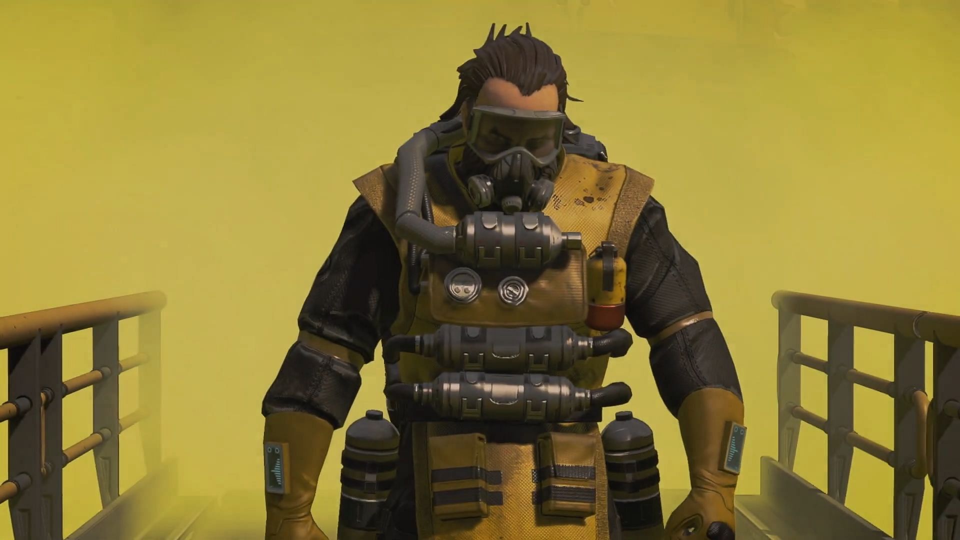 Caustic buffs in Apex Legends