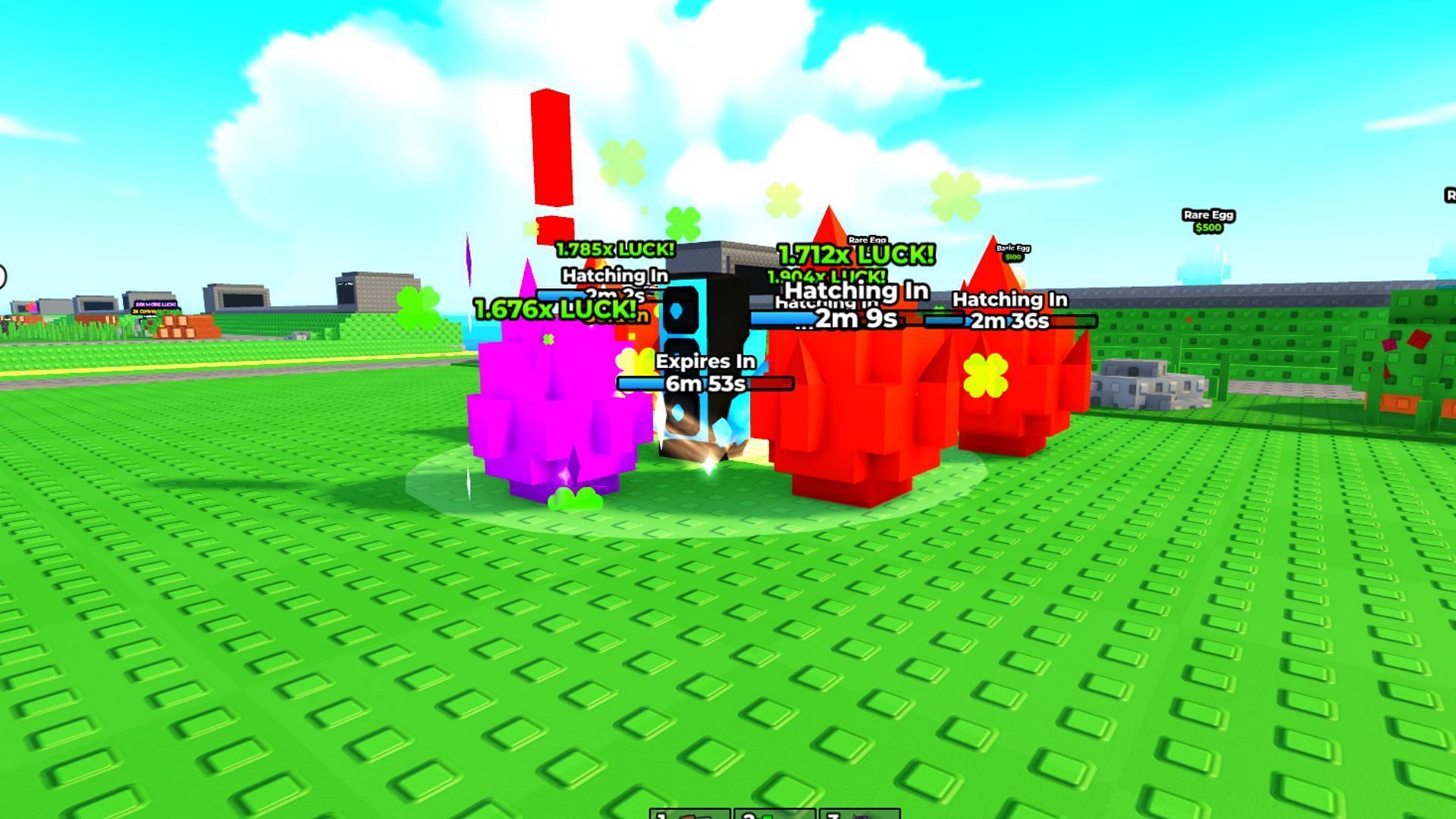 Crystal Boombox item in action (Image via Roblox)