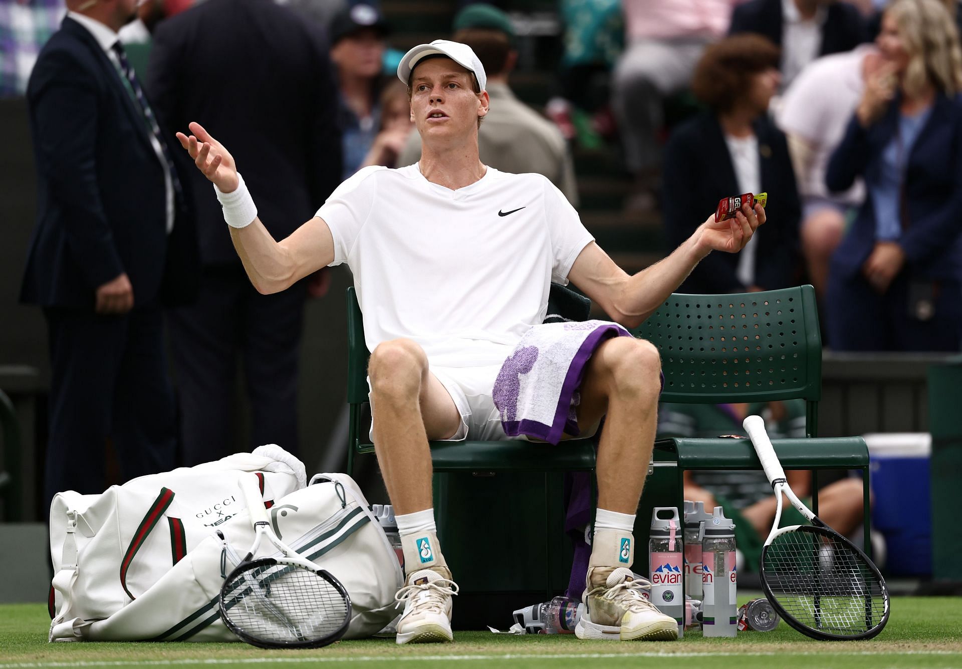 Jannik Sinner is the top seed in the men's singles draw. (Source: Getty)