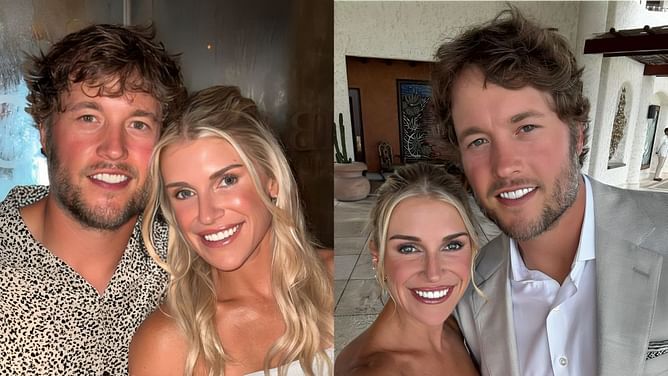 Matthew Stafford's wife Kelly captures daughter Hunter recreating Rams QB's iconic Super Bowl LVI moment
