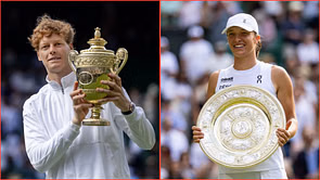 How winning Wimbledon has enhanced Jannik Sinner's and Iga Swiatek's social media space