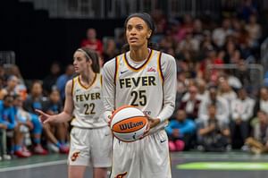 "So happy": Fever's $214,466 star reacts as DeWanna Bonner feels at "home" after leaving Indiana to play with Alyssa Thomas