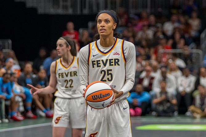 "So happy": Fever's $214,466 star reacts as DeWanna Bonner feels at "home" after leaving Indiana to play with Alyssa Thomas