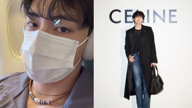 "People's prince" — Fans react as BTS' Taehyung draws massive crowd at Incheon Airport en route Paris Celine event, his first official schedule