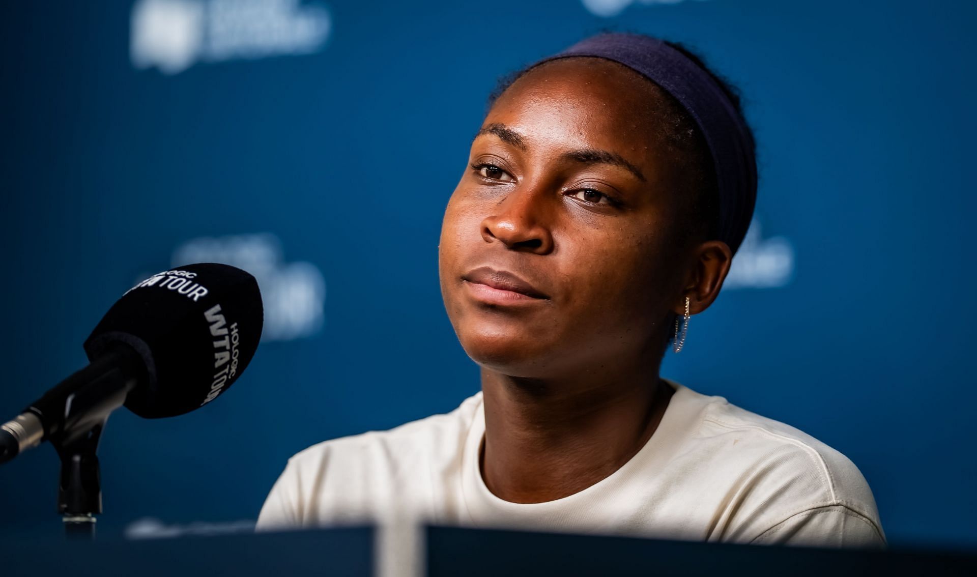 Coco Gauff at the WTA 1000 National Bank Open presented by Rogers - Day 1 - (Source: Getty)