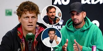 "Outrageous" - Nick Kyrgios baffled as Jannik Sinner named the smartest player on tour by Daniil Medvedev and Lorenzo Musetti