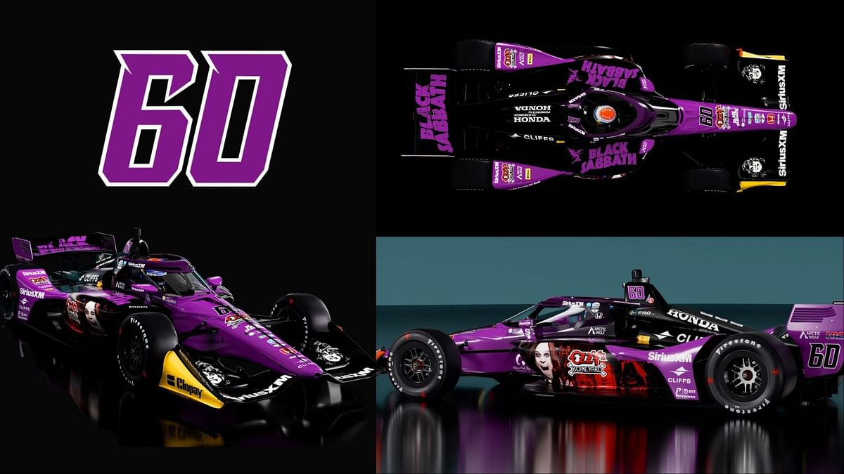 "This rules so hard": IndyCar fans react to Felix Rosenqvist's mesmerizing livery tribute to Ozzy Osbourne for Mid-Ohio