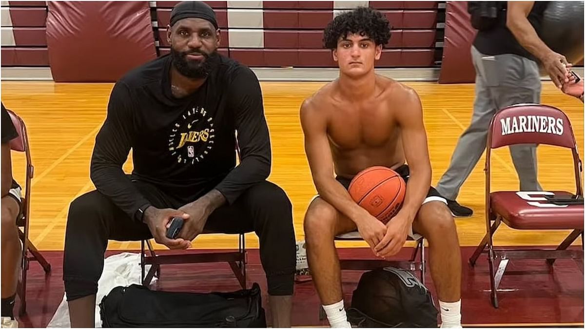 High school senior Alex Franklin shares surreal experience of working out with LeBron James: “It’s crazy the mind he has with basketball”