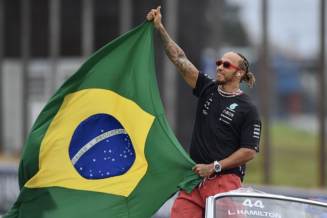 Lewis Hamilton drops a one-word reaction when questioned about coming to Brazil this season