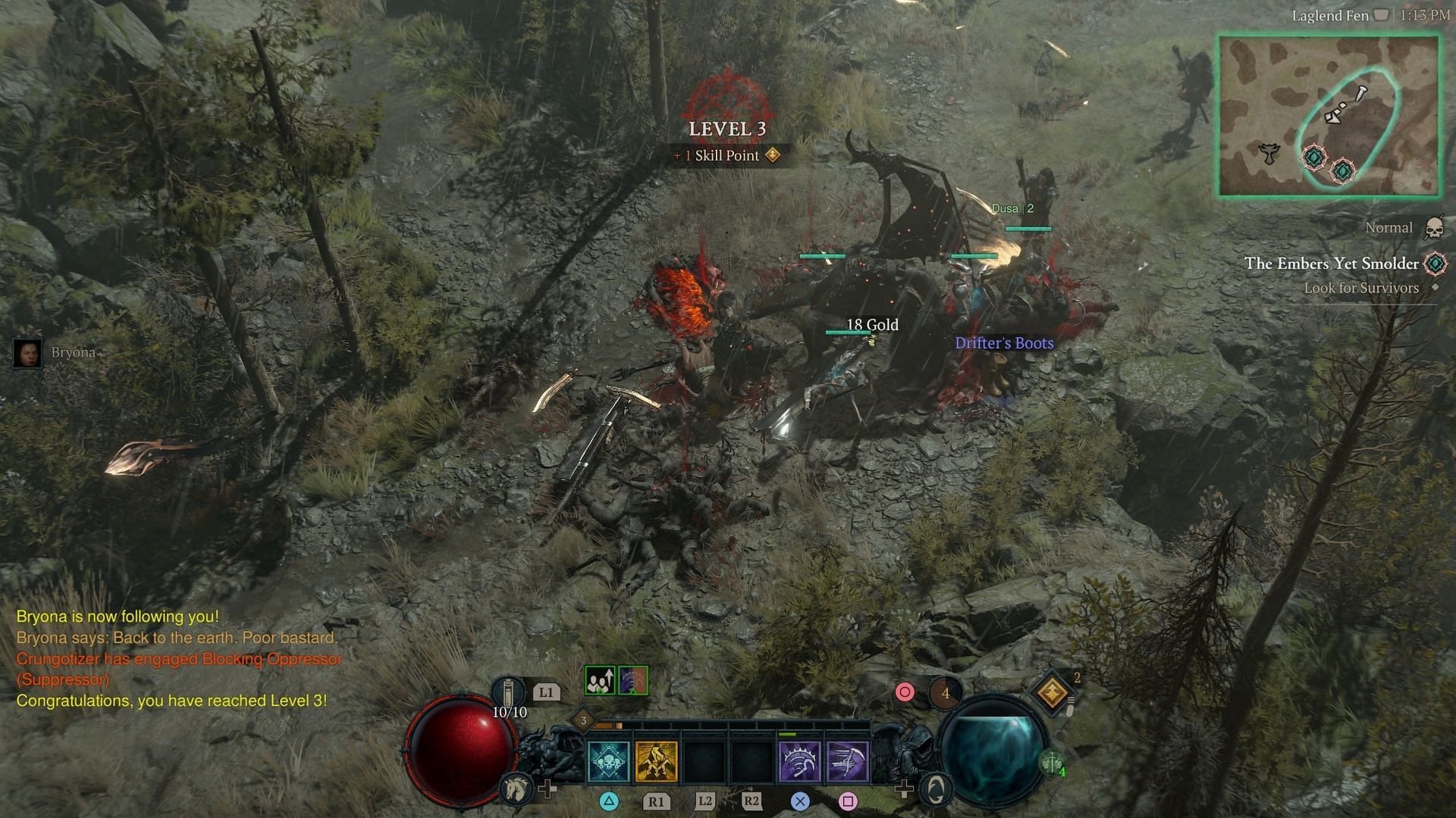 This quest puts you into combat immediately, unlike some other seasonal starters (Image via Blizzard Entertainment)