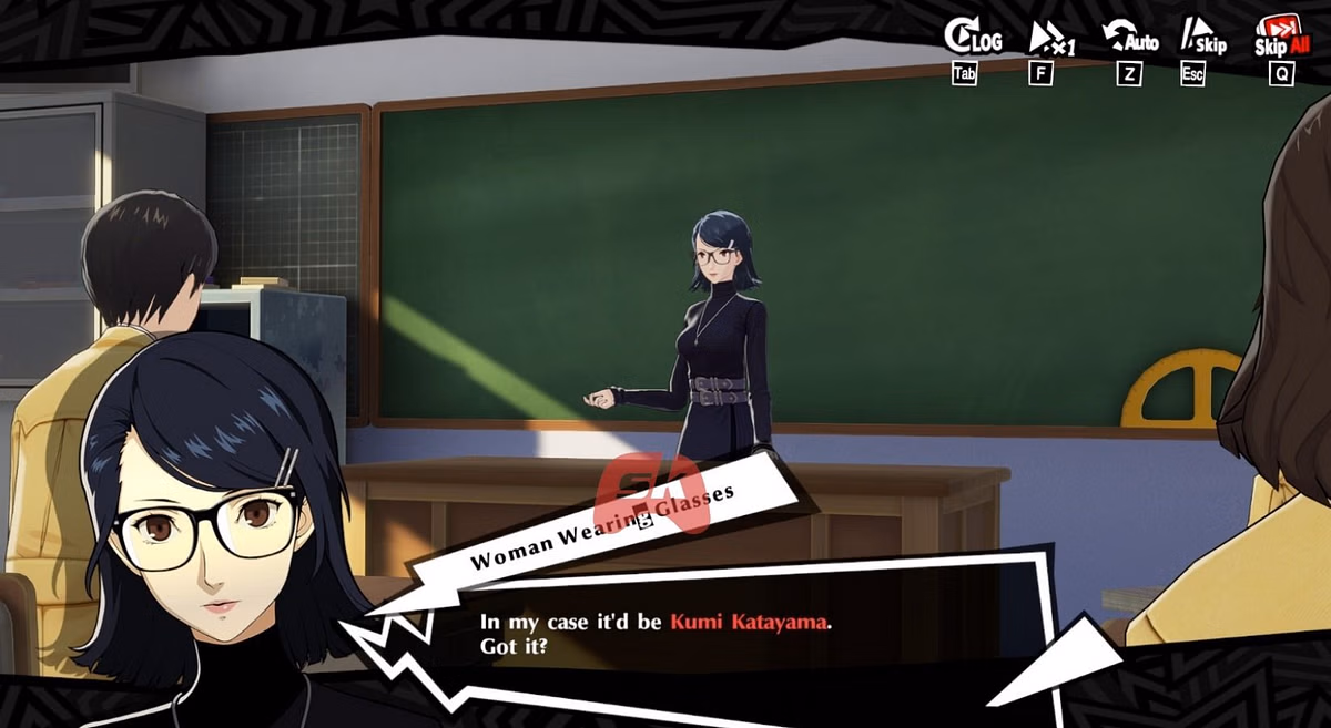 All classroom questions and answers in Persona 5: The Phantom X