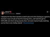 Netizens criticize Olandria (Image via X/@koointhesoop)