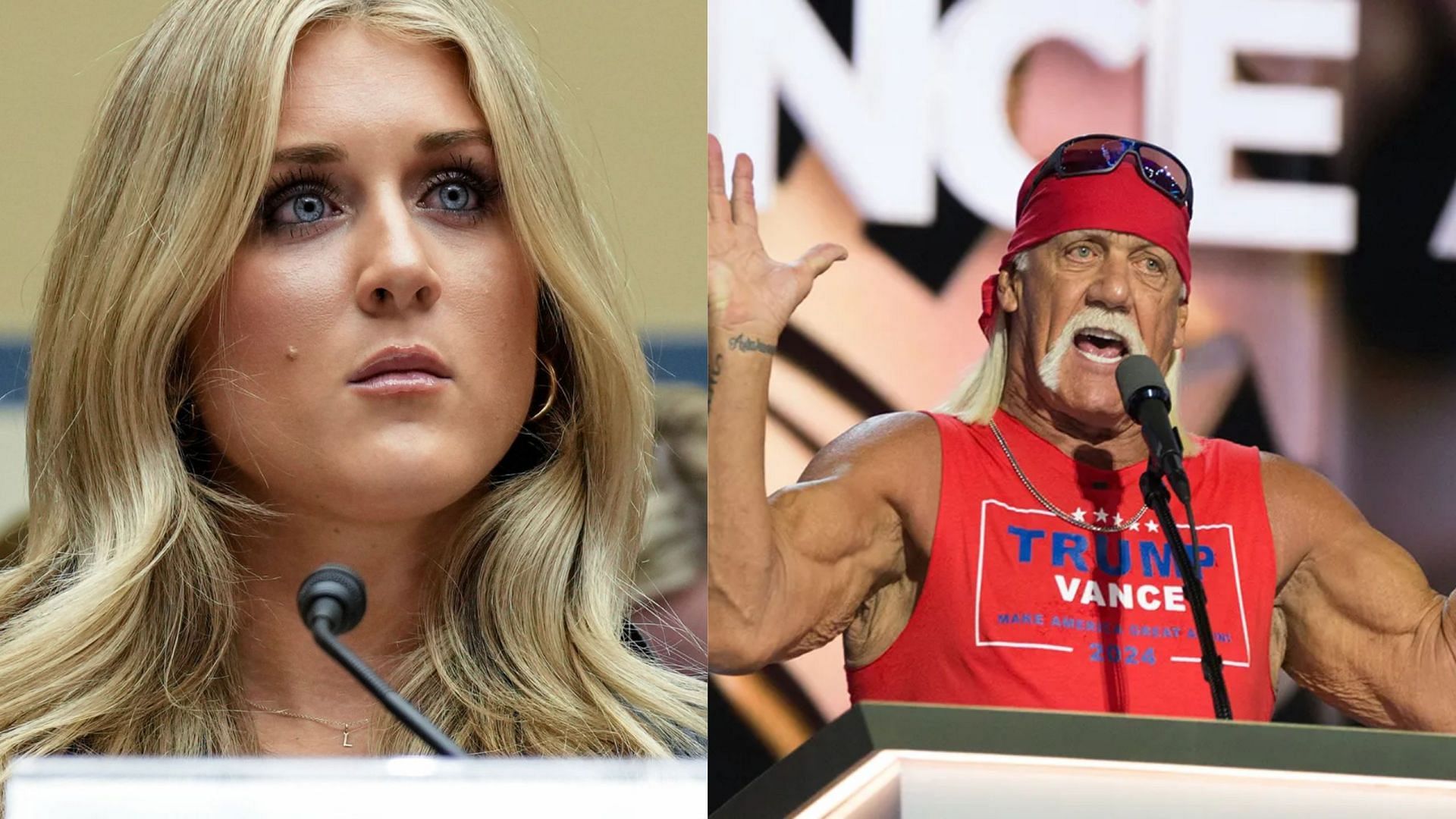 Riley Gaines pays tribute to WWE star Hulk Hogan after his demise [Image Source : Getty]