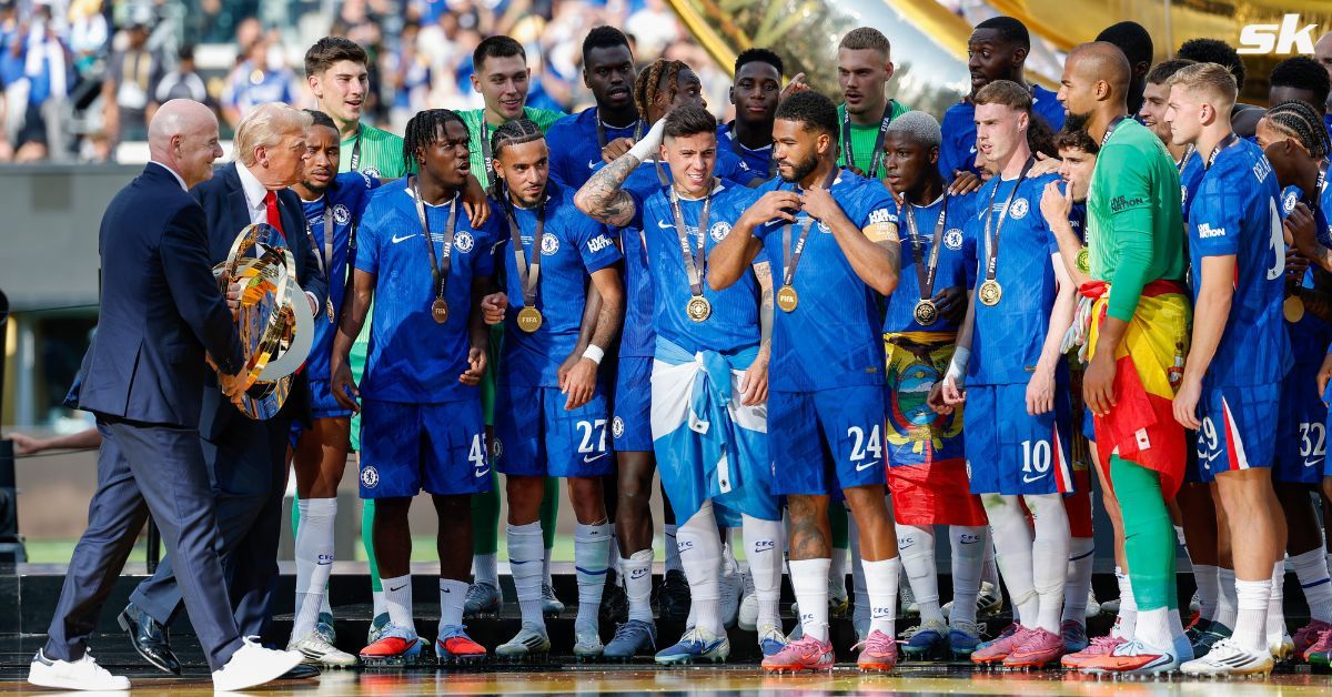 "Wondered who would say anything to him" - Marc Cucurella admits he was 'scared s**tless' by Donald Trump during Chelsea's CWC trophy lift
