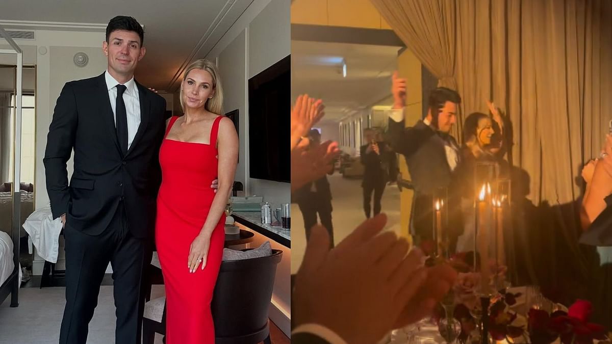 Carey Price and wife Angela glam up for Nick Suzuki's wedding reception gala in Montreal
