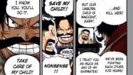 Garp and Roger developed a unique relationship (Image via Shueisha)