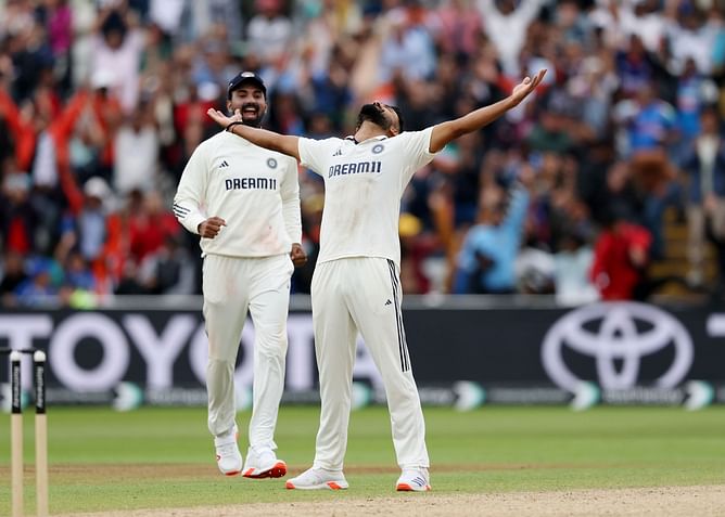 Akash Deep takes his 10th wicket of the match as Team India register historic 336-run win in ENG vs IND 2025 2nd Test [Watch]