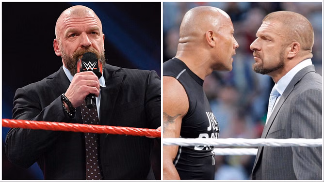 Triple H forced to push top star after The Rock "dipped" on WWE, says major name