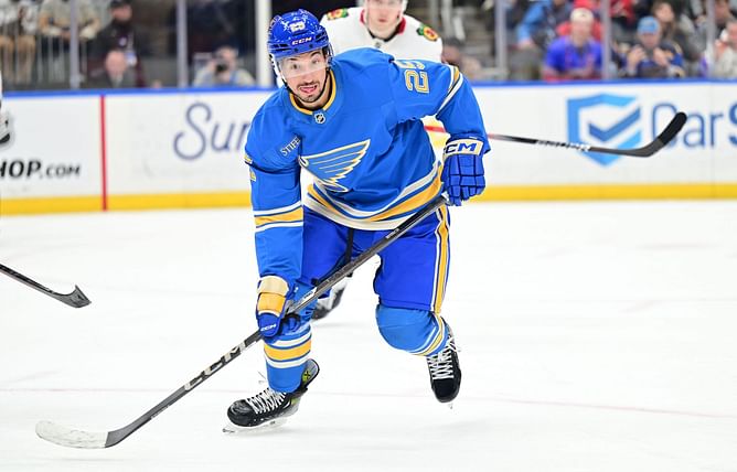 NHL trade rumors: Insider does not "rule out" Canadiens' $65,000,000 trade target's exit from Blues despite NTC kicking in