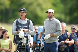 Scottie Scheffler's caddie Ted Scott shares footage of him living "in the moment" following The Open Championship
