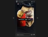 Ochocinco's story. (Image credits: Instagram)