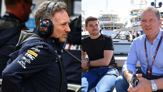 Christian Horner and Max Verstappen’s father had a huge altercation at the British GP, states Schumacher