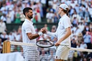 Jannik Sinner and Novak Djokovic at Wimbledon 2025 - Image Source: Getty