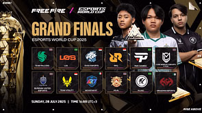 Free Fire World Cup 2025 Grand Finals: Livestream, team, schedule, and headstart points