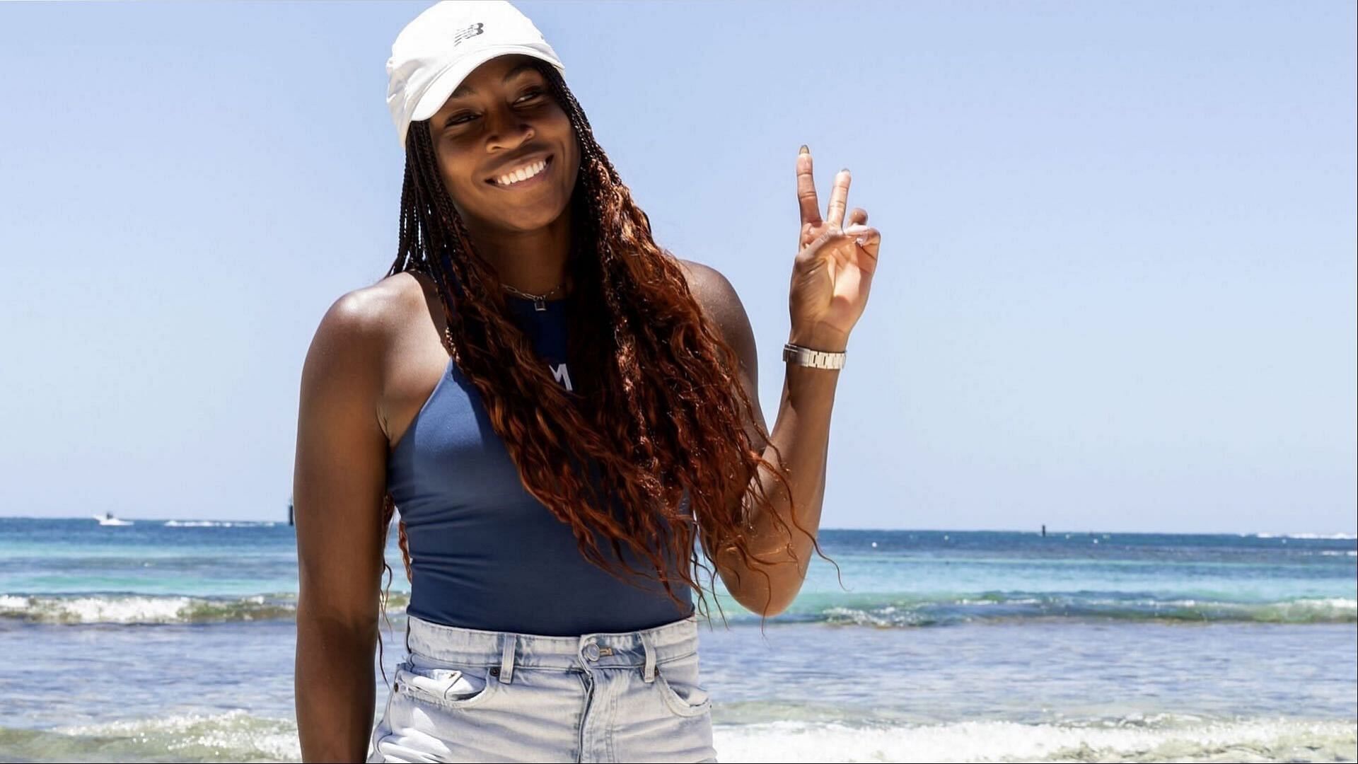 2-time Grand Slam champion Coco Gauff. Image:Getty