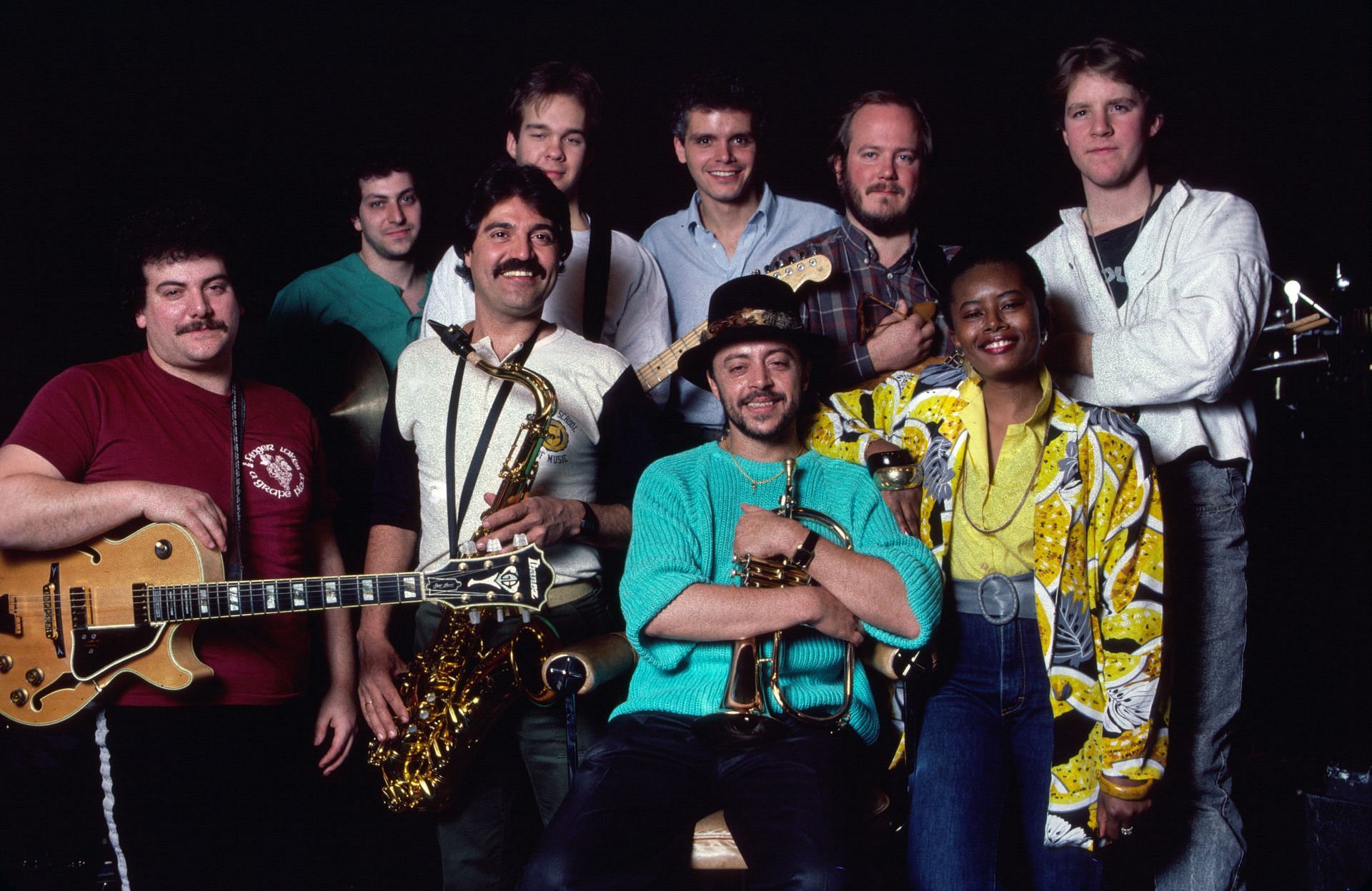 Chuck Mangione and his band (Image via Getty)